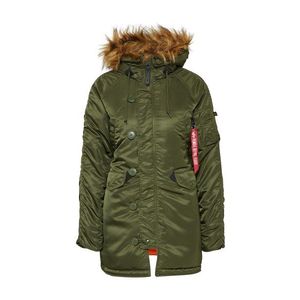 ALPHA INDUSTRIES Zimná parka tmavozelená vyobraziť