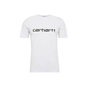 Carhartt WIP Tričko čierna / biela vyobraziť