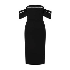 Bardot Kokteilové šaty čierna vyobraziť