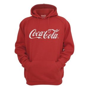 Merchcode Mikina 'Coca Cola' biela / červená vyobraziť