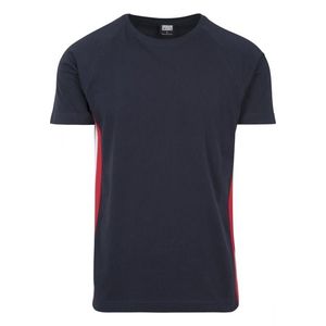Urban Classics Tričko červená / biela / námornícka modrá vyobraziť