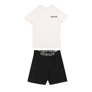 Calvin Klein Underwear Pyžamo biela / čierna vyobraziť
