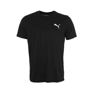 PUMA Funkčné tričko 'Ess Active' čierna / biela vyobraziť
