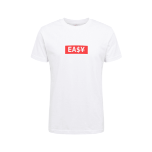 Mister Tee Tričko 'Easy Box' červená / biela vyobraziť