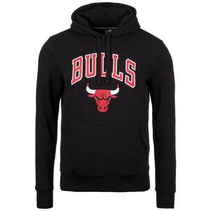 NEW ERA Sveter 'Chicago Bulls' čierna / svetločervená / biela vyobraziť