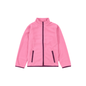 PLAYSHOES Flisová bunda ružová / tmavofialová vyobraziť