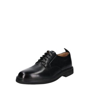 Hudson London Šnurovacie topánky 'Sennen leather' čierna vyobraziť