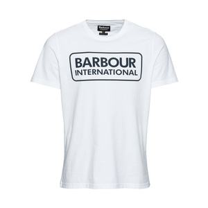 Barbour International Tričko 'Essential Large Logo Tee' biela vyobraziť