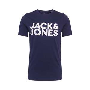 JACK & JONES Tričko tmavomodrá / biela vyobraziť