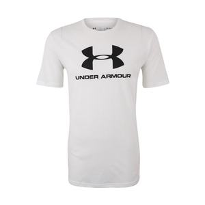UNDER ARMOUR Funkčné tričko čierna / biela vyobraziť