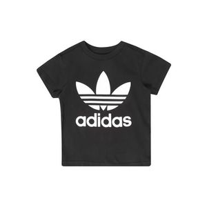 ADIDAS ORIGINALS Tričko 'TREFOIL TEE' čierna vyobraziť