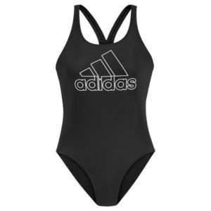 ADIDAS PERFORMANCE Športové jednodielne plavky čierna / biela vyobraziť