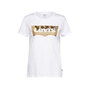 LEVI'S Tričko biela / zlatá vyobraziť