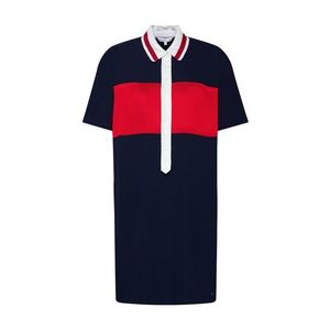 TOMMY HILFIGER Šaty 'Frances' modrá / námornícka modrá / červená vyobraziť