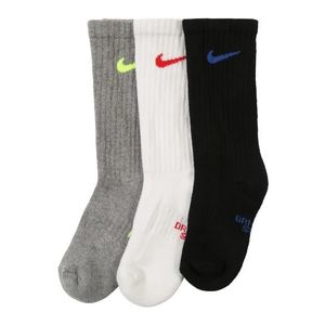 NIKE Športové ponožky 'Cushioned Crew Training Socks (3 Pair)' biela / sivá / čierna vyobraziť