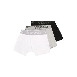VINGINO Nohavičky biela / sivá melírovaná / čierna vyobraziť
