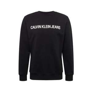 Calvin Klein Jeans Mikina čierna vyobraziť