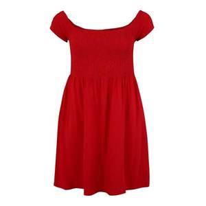 Urban Classics Letné šaty ohnivo červená vyobraziť
