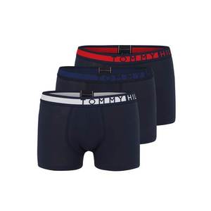 Tommy Hilfiger Underwear Boxerky '3P TRUNK' biela / modrá / červená vyobraziť