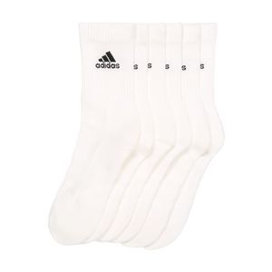 ADIDAS PERFORMANCE Športové ponožky 'CUSH CRW 6PP' čierna / biela vyobraziť