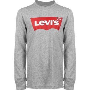 LEVI'S Tričko sivá melírovaná / červená / biela vyobraziť