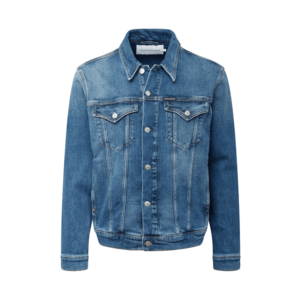 Calvin Klein Jeans Prechodná bunda 'Foundation' modrá vyobraziť