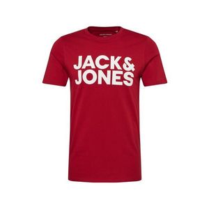 JACK & JONES Tričko tmavočervená vyobraziť