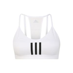 ADIDAS PERFORMANCE Športová podprsenka 'AM 3S MESH BRA' biela / čierna vyobraziť