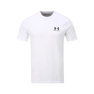 UNDER ARMOUR Funkčné tričko 'Sportstyle' biela / čierna vyobraziť