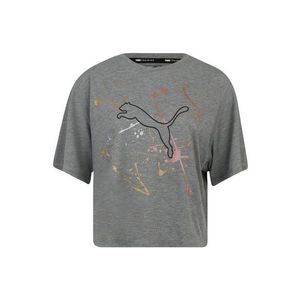 PUMA Funkčné tričko 'Metall Splash' čierna / zlatá / ružová / strieborná / sivá vyobraziť