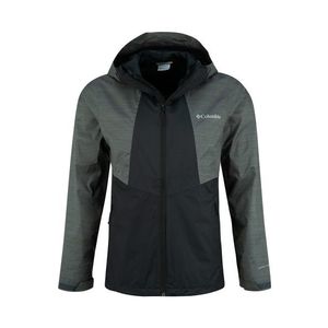 COLUMBIA Outdoorová bunda 'M Inner Limits II Jacket' tmavosivá / čierna vyobraziť