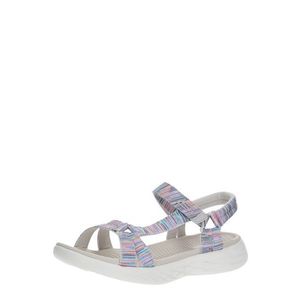 SKECHERS Trekingové sandále biela / zmiešané farby vyobraziť