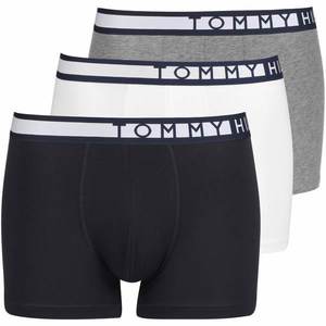Tommy Hilfiger Underwear Boxerky biela / sivá / čierna vyobraziť