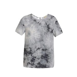 MYMO Tričko biela melírovaná / čierna melírovaná vyobraziť