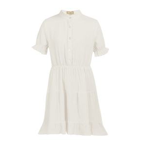 MYMO Košeľové šaty biela vyobraziť