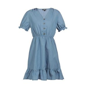 DreiMaster Vintage Letné šaty dymovo modrá vyobraziť