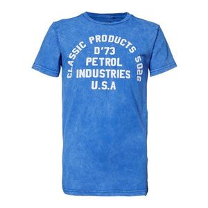 Petrol Industries Tričko modrá / biela vyobraziť