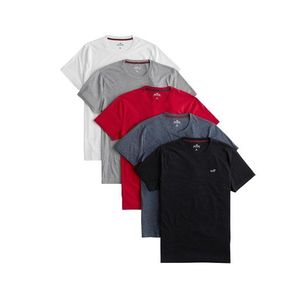 HOLLISTER Tričko čierna / biela / sivá / červená / námornícka modrá vyobraziť
