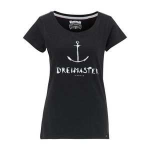 DreiMaster Vintage Tričko čierna / biela vyobraziť
