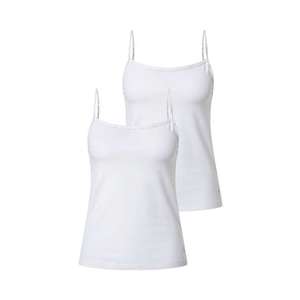 Calvin Klein Underwear Tielko 'CAMISOLE 2PK' biela vyobraziť