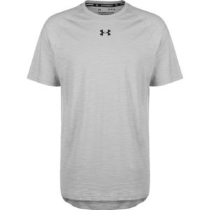 UNDER ARMOUR Funkčné tričko sivá melírovaná / čierna vyobraziť