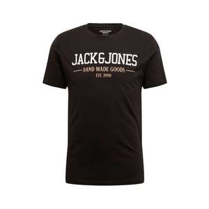 JACK & JONES Tričko 'JORHAND' čierna vyobraziť