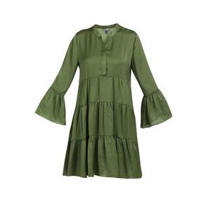 DreiMaster Vintage Košeľové šaty olivová vyobraziť
