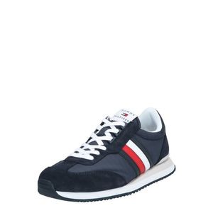 TOMMY HILFIGER Nízke tenisky svetločervená / biela / námornícka modrá vyobraziť