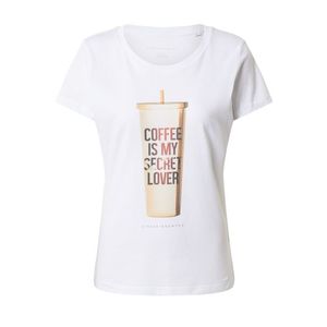 EINSTEIN & NEWTON Tričko 'Coffee' biela / hnedá vyobraziť