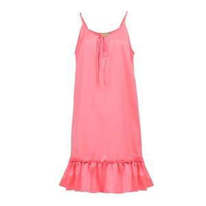 MYMO Letné šaty neónovo ružová vyobraziť