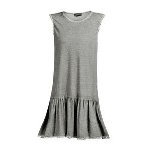 DreiMaster Vintage Letné šaty sivá melírovaná vyobraziť