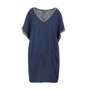 DreiMaster Vintage Šaty modrofialová / strieborná vyobraziť