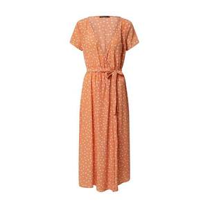 Rut & Circle Šaty 'IDA' biela / oranžová vyobraziť
