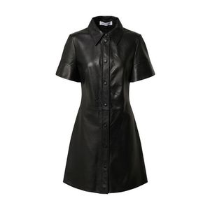 Samsoe Samsoe Košeľové šaty čierna vyobraziť